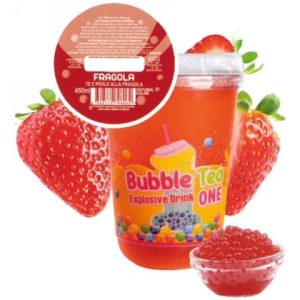 ONE BUBBLETEA FRAGOLA ML450 PZ12