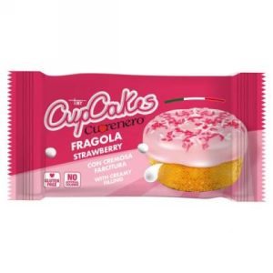 CUPCAKE FRAGOLA GR.40 PZ.14