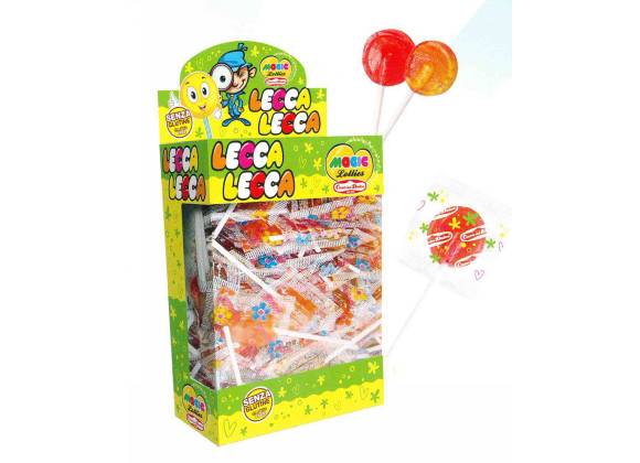 Lecca Magic Lolly Piatto - Confezione da 200 pezzi