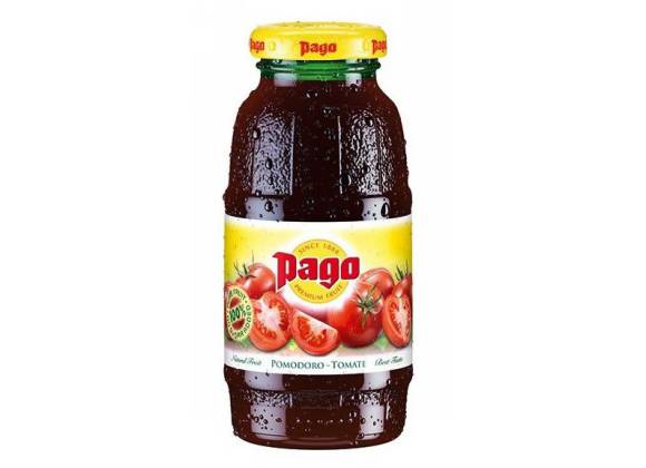 Succo Pago al Pomodoro 200 ml - Confezione da 12 bottiglie