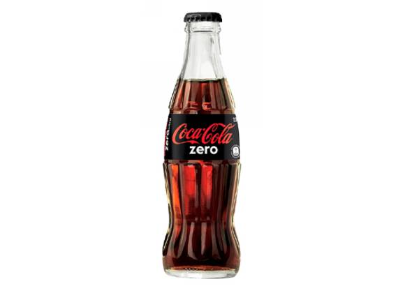 Coca-Cola Zero Vetro 33 cl - Confezione da 24 bottiglie