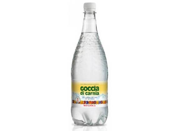 Acqua Goccia di Carnia Naturale 1 L - Confezione da 6 bottiglie
