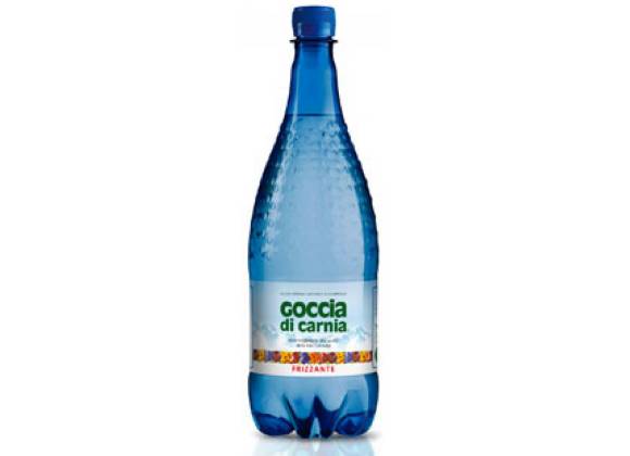 Acqua Goccia di Carnia Frizzante 1 L - Confezione da 6 bottiglie