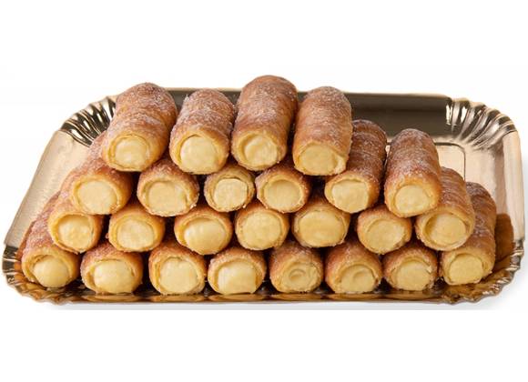 Cannoncino alla Vaniglia - Confezione da 25 pezzi