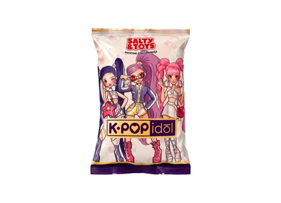 Chips K-Pop Tattoo 30 g - Confezione da 24 pezzi