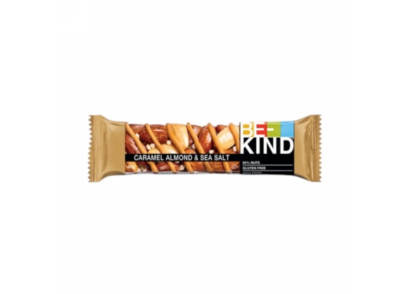 Barretta Be-Kind Caramello e Mandorle - Confezione da 12 pezzi