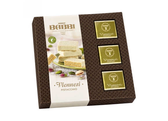 Viennesi Babbi Pistacchio - Confezione da 9 pezzi