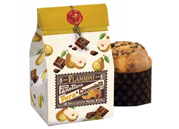 Panettone Flamigni Cioccolato e Pere 500 g