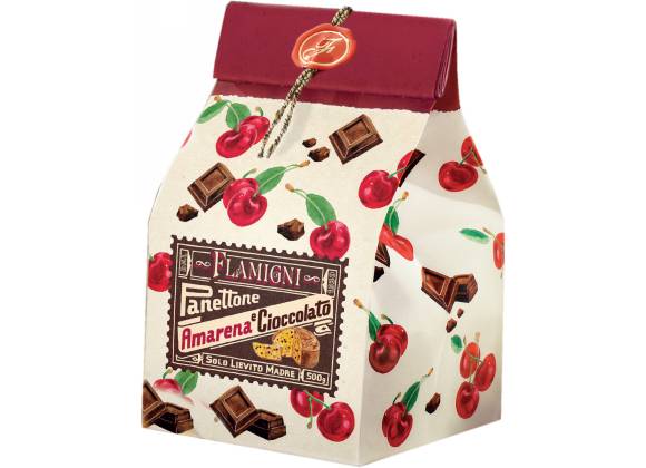 Panettone Flamigni Cioccolato e Amarene 500 g