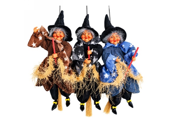 Befana Volante Sonora 25 cm