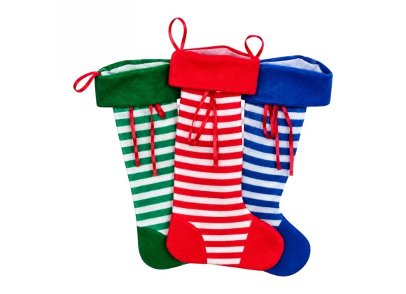 Calzina a Righe 27 cm - Confezione da 6 pezzi