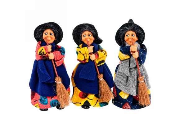 Befana Fanny Contenitore 17 cm