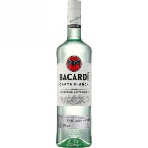 RUM BACARDI CARTA BLANCA 1LT