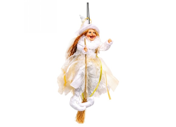 Befana Volante Elegante 45 cm