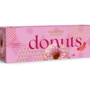 DONUTS FRAGOLA GR.35 PZ.6 MAXTRIS