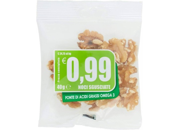 Noci Sgusciate Eurocompany 40 g - Confezione da 14 bustine