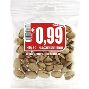 PISTACCHIO TOSTATO SALATO GR40 PZ18 EURO