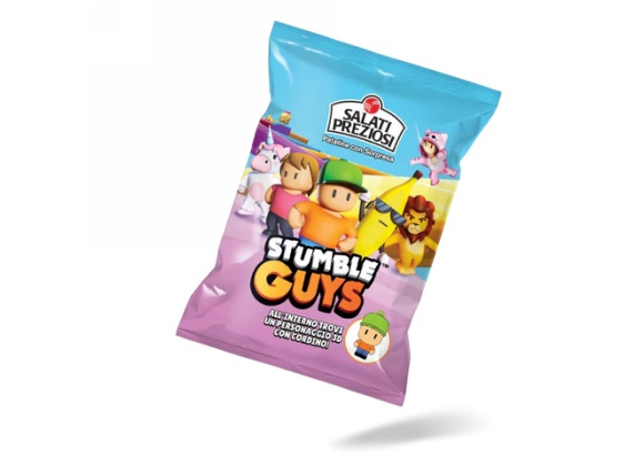 Chips Stumble Guys Salati Preziosi 25 g - Confezione da 24 sacchetti