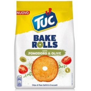 TUC BAKE ROLLS POMO/OLIVE 50GR 18PZ