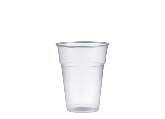 Bicchieri in Plastica Biocompatibile 350 cc - Confezione da 50 pezzi