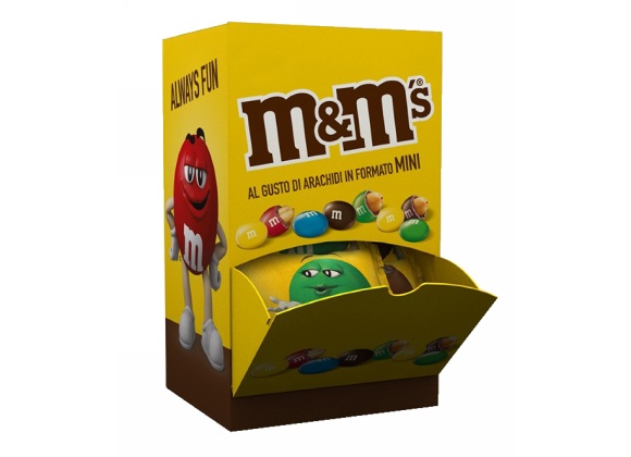 Display Minis M&M's Mix 20 g - Confezione da 60 pezzi