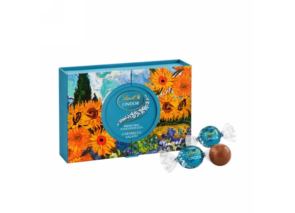 Scatola Lindt Caramello Salato Vincent Van Gogh 125 g