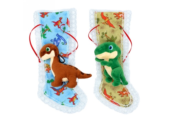 Calza Dinosauro 40 cm - Confezione da 2 pezzi