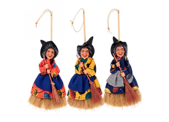 Scopina con Befana 28 cm