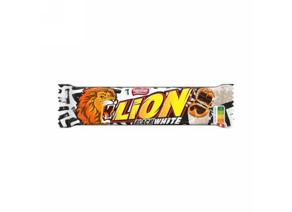Lion Black & White 42 g - Confezione da 24 pezzi