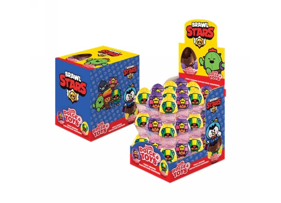 Ovetto Brawl Stars 20 g - Confezione da 36 pezzi