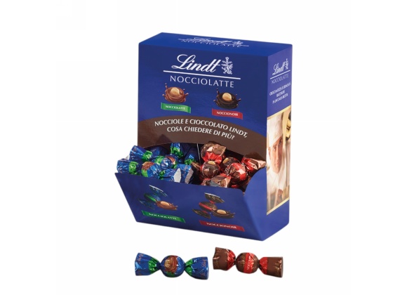 Roulettes Nocciolatte e Noir 1,4 kg - Espositore da 115 pezzi
