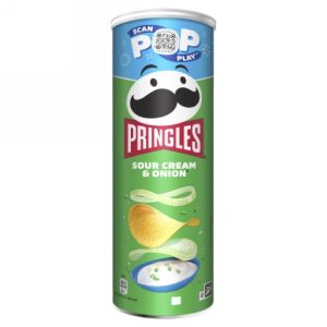 PRINGLES SOUR CREAM & ONION 175GR 19PZ