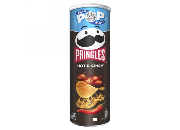 Pringles Hot & Spicy Tubo 175 g - Confezione da 19 tubi