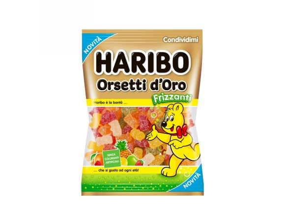 Haribo Orsetti Frizzanti 150 g - Confezione da 12 pezzi