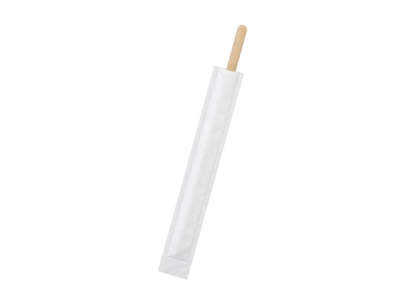 Stecche per Caffe in Legno Imbustate 11 cm - Confezione da 500 pezzi