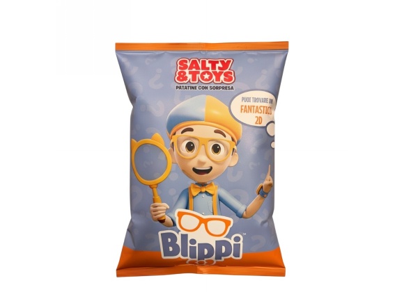 Chips Blippi 30 g - Confezione da 24 sacchetti