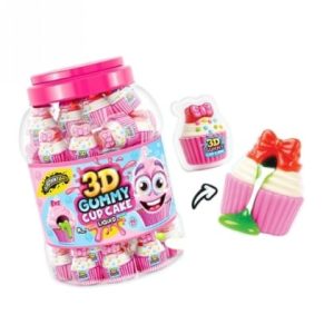 3D JUICY GUMMY CUP CAKE 18GR 60PZ