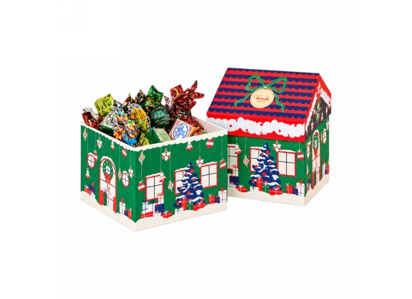 Casetta Natale Vintage Dream Venchi 224 g