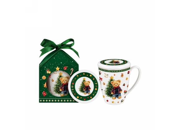 Tazza Teddy Noel con filtro