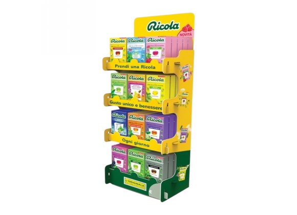 Expo Ricola POP - Espositore da 60 astucci + 20 omaggio