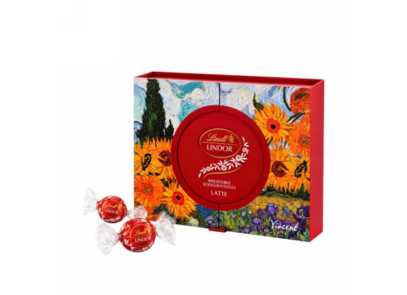 Scatola Lindt Latte Vincent Van Gogh 200 g