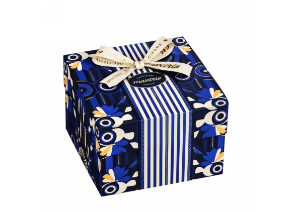 SCATOLA REGALO BLU C/CIOCC 400GR MAXTRIS