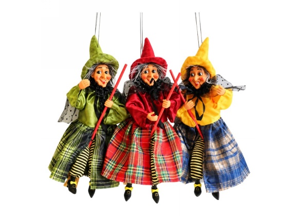 Befana Volante Gisella 28 cm