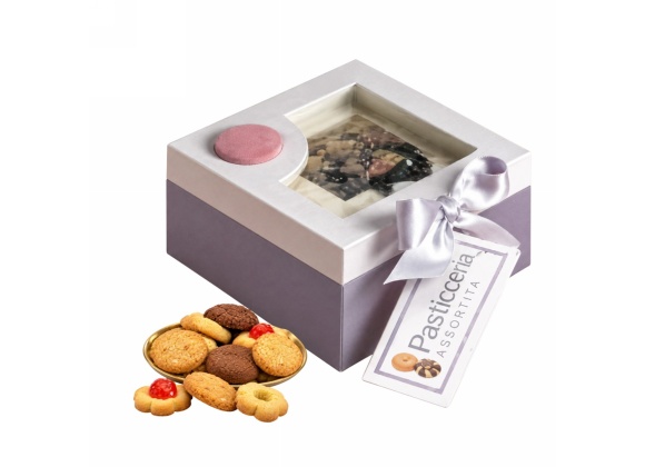Pasticceria Flamigni Cofanetto da Cucito Quadrato 140 g