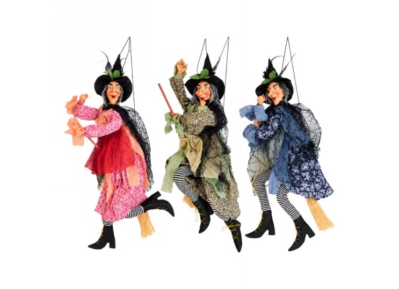 Befana Volante Beniamina 74 cm