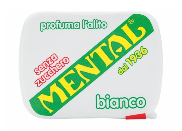 Mental Bianco Senza Zucchero Fassi - Confezione da 24 pezzi