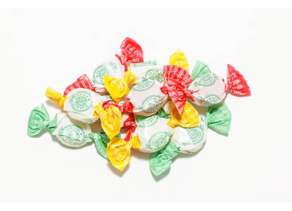 Caramelle Mini Mini Frutta Senza Zucchero 500 g - Confezione da 500 pezzi