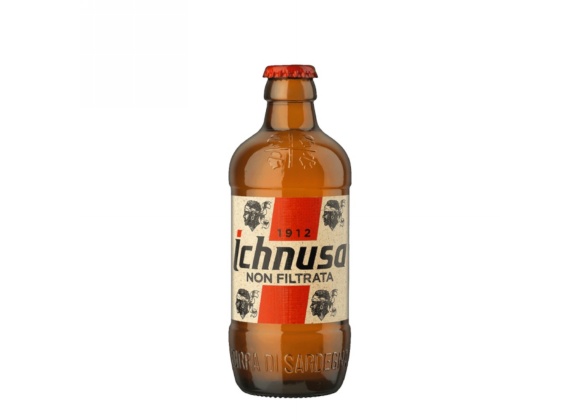 Birra Ichnusa Non Filtrata 33 cl - Cassa da 24 bottiglie