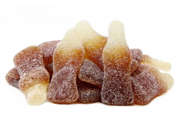 Bottiglie Cola Medie Effervescenti Haribo 2 kg