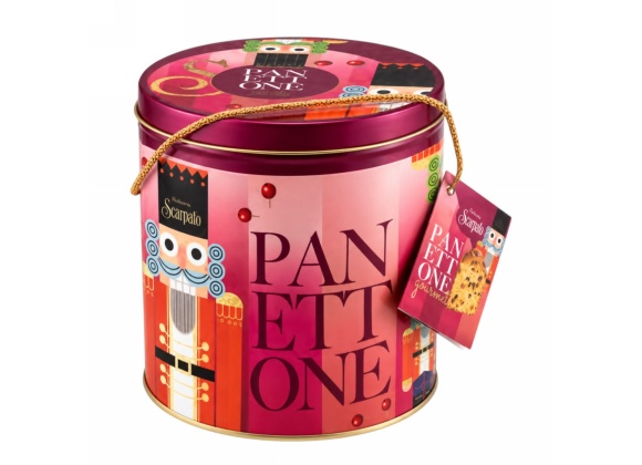 Panettone Scarpato Classico Gourmet in Latta 1 kg